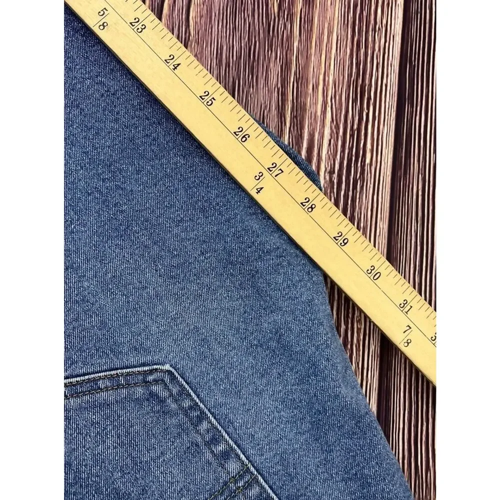 Levis 502 Regular Taper Blue Jeans Mens Size 36x30 (Measures 36x28)